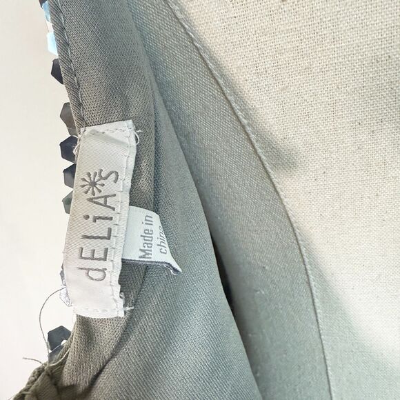 Delia's | Silver Sequin Skater Dress | Sz 7 | Junior - Picture 7 of 11